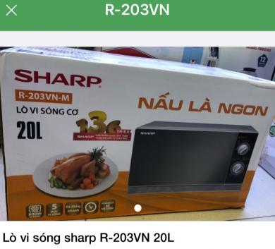 Lò vi sóng sharp R-203VN 20L